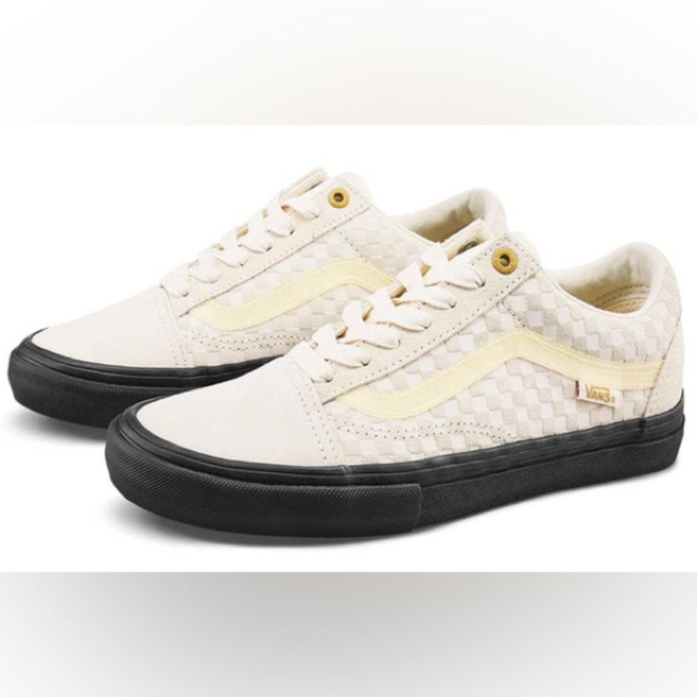 NWT Vans Lizzie Armanto x Old Skool Pro Antique Black Skate Shoes w/Box M6 W7.5